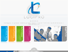 Tablet Screenshot of logipro.com